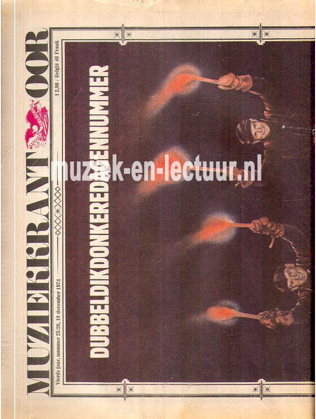 Muziekkrant Oor 1974 nr. 25/26